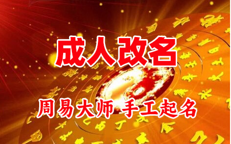 鄂托克前成人改名-找大师一对一改名先分析后改名